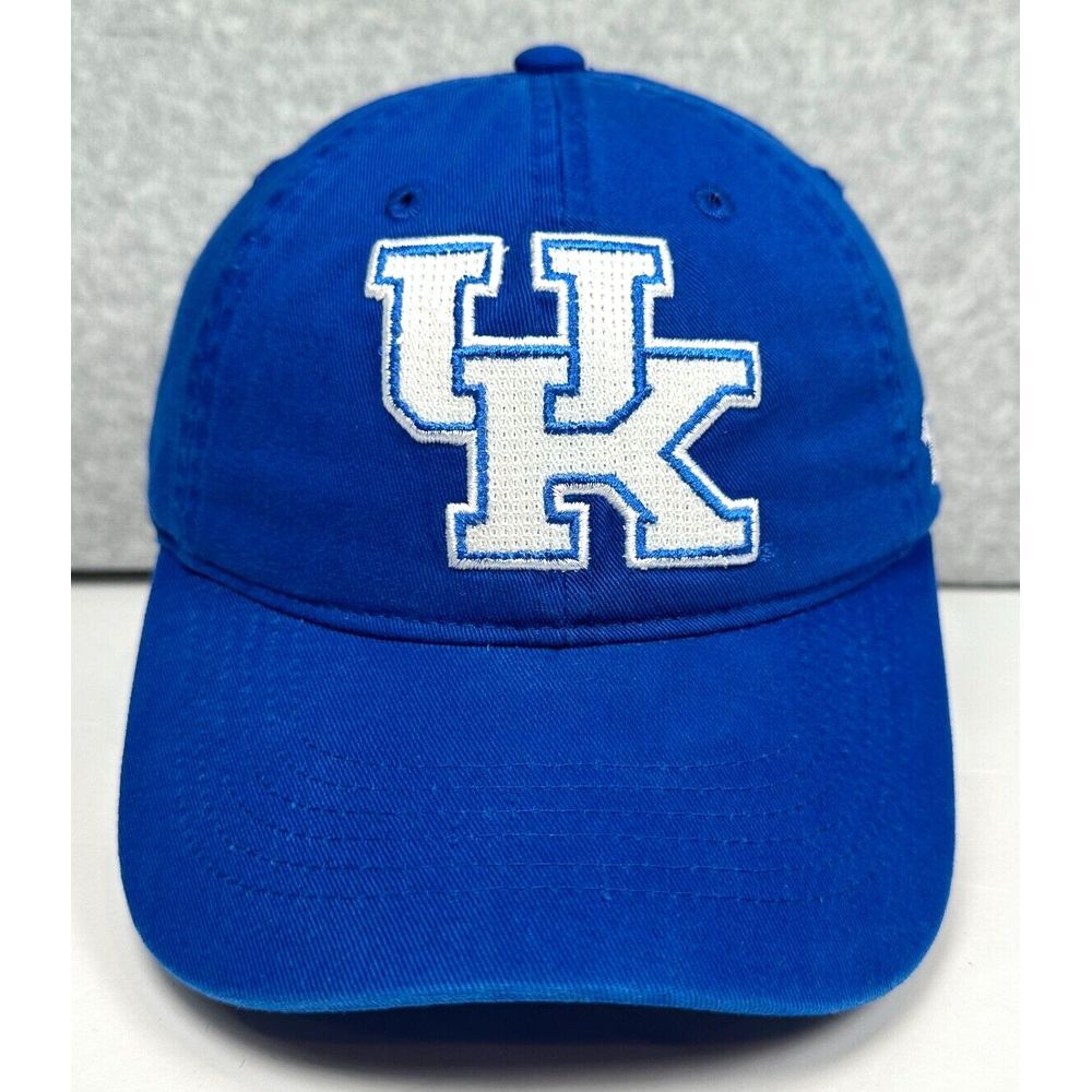 Kentucky Wildcats Zephyr NCAA Cap Hat Blue White Strap Back‎ Adjustable Cotton